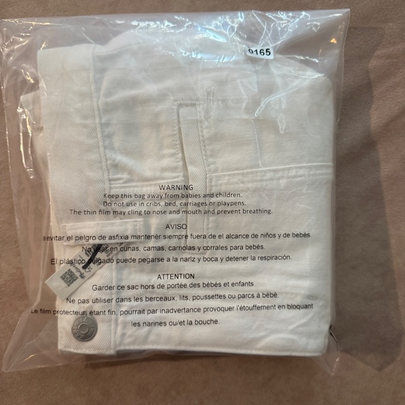 Madewell Denim Pleated Mini Skirt in Tile White • size 28 • NWT • NQ808 • white - Picture 12 of 13